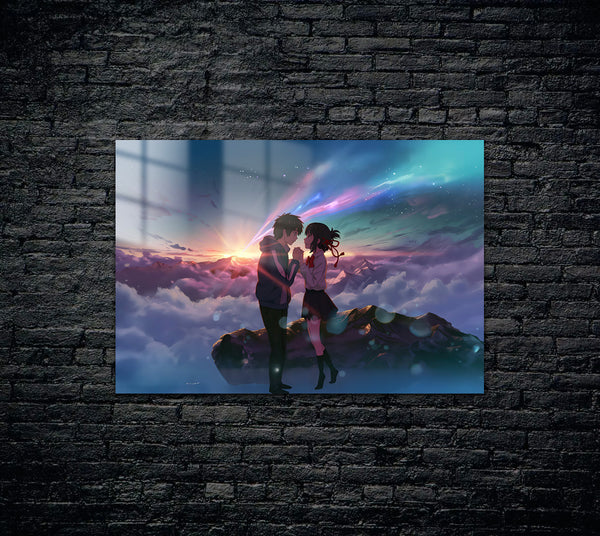 Kimi No Na Wa Metal Poster 480