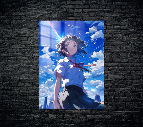 Kimi No Na Wa Metal Poster 481