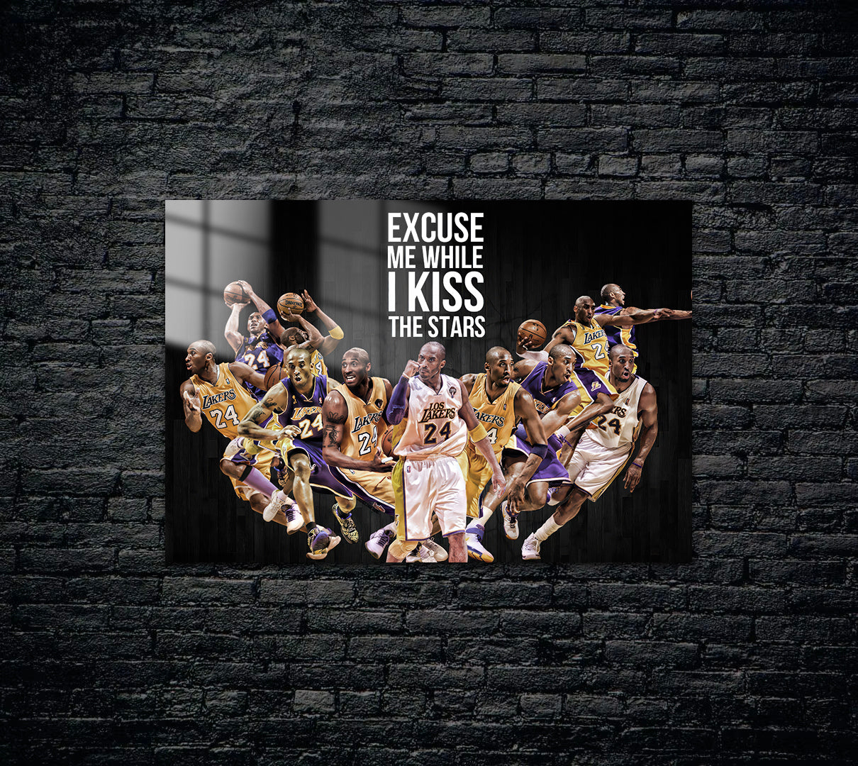 Kobe Bryant Metal Poster 1426