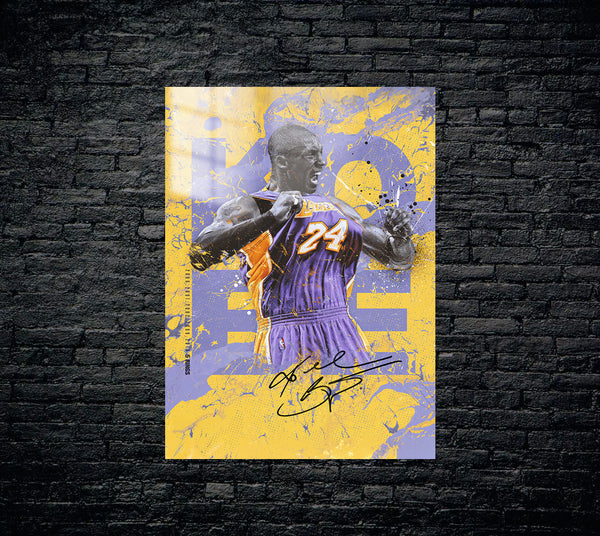 Kobe Bryant Metal Poster 1415