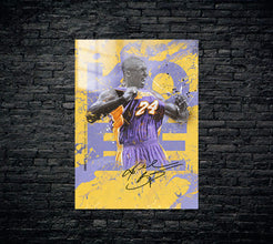 Kobe Bryant Metal Poster 1415