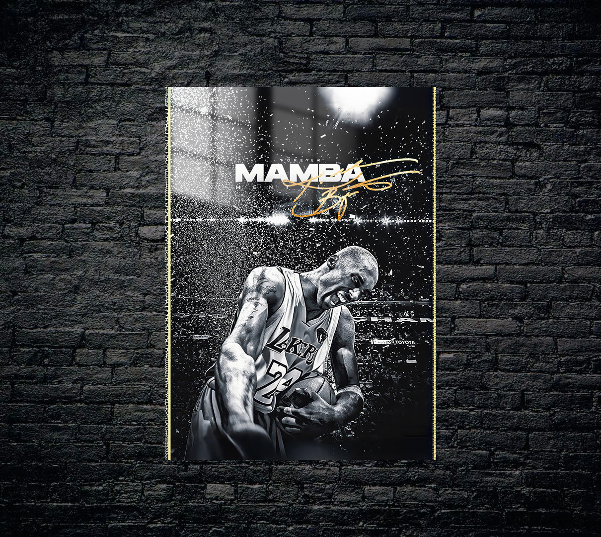 Kobe Bryant Metal Poster 1418