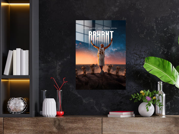 Kobe Bryant Metal Poster 1422