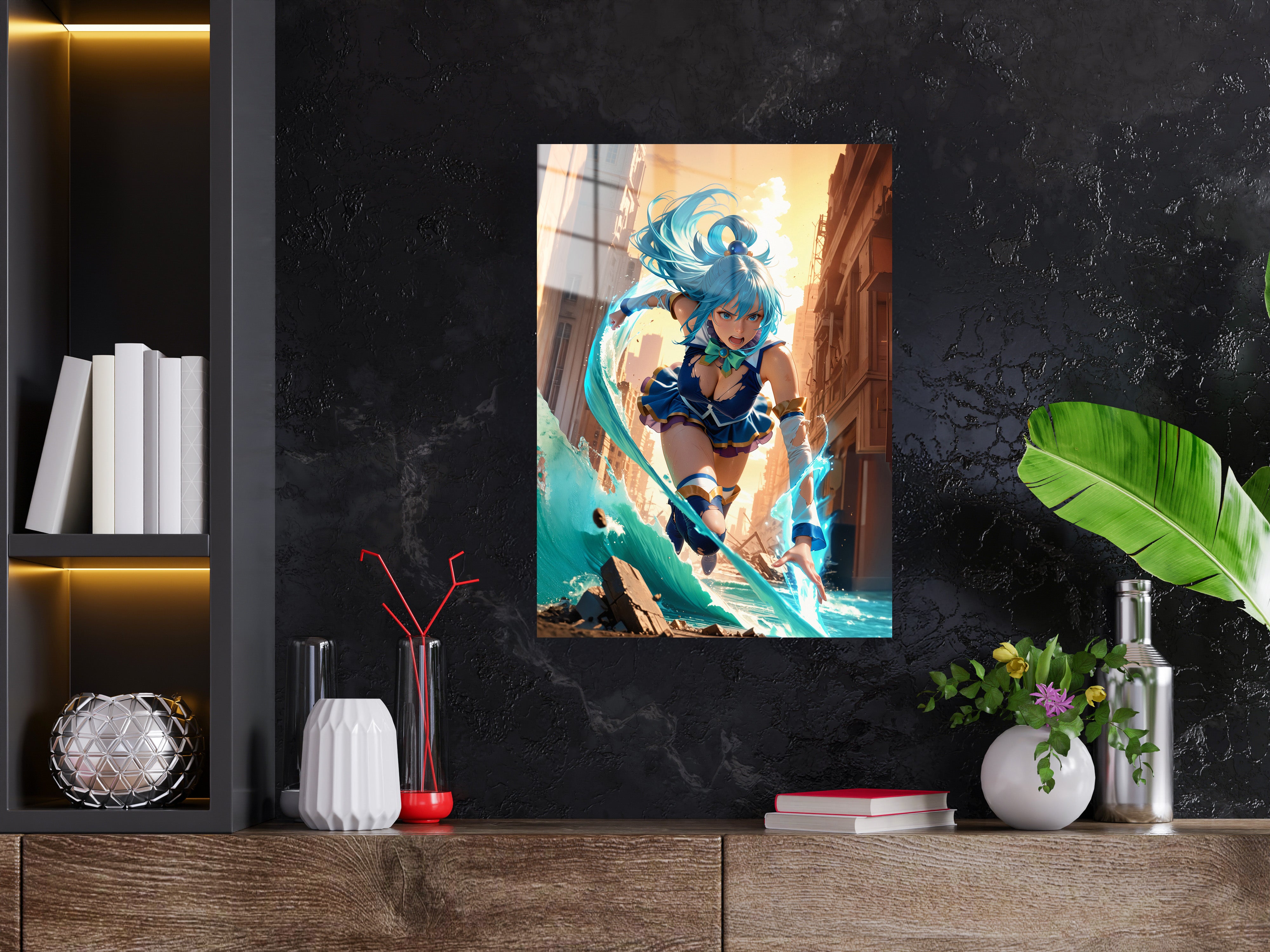 KonoSuba Aqua Metal Poster 484