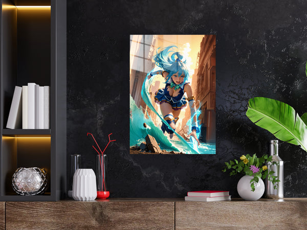KonoSuba Aqua Metal Poster 484