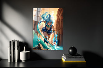 KonoSuba Aqua Metal Poster 484