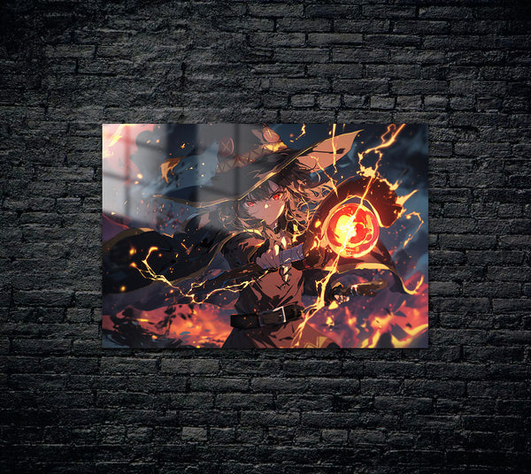 KonoSuba Megumin Metal Poster 482