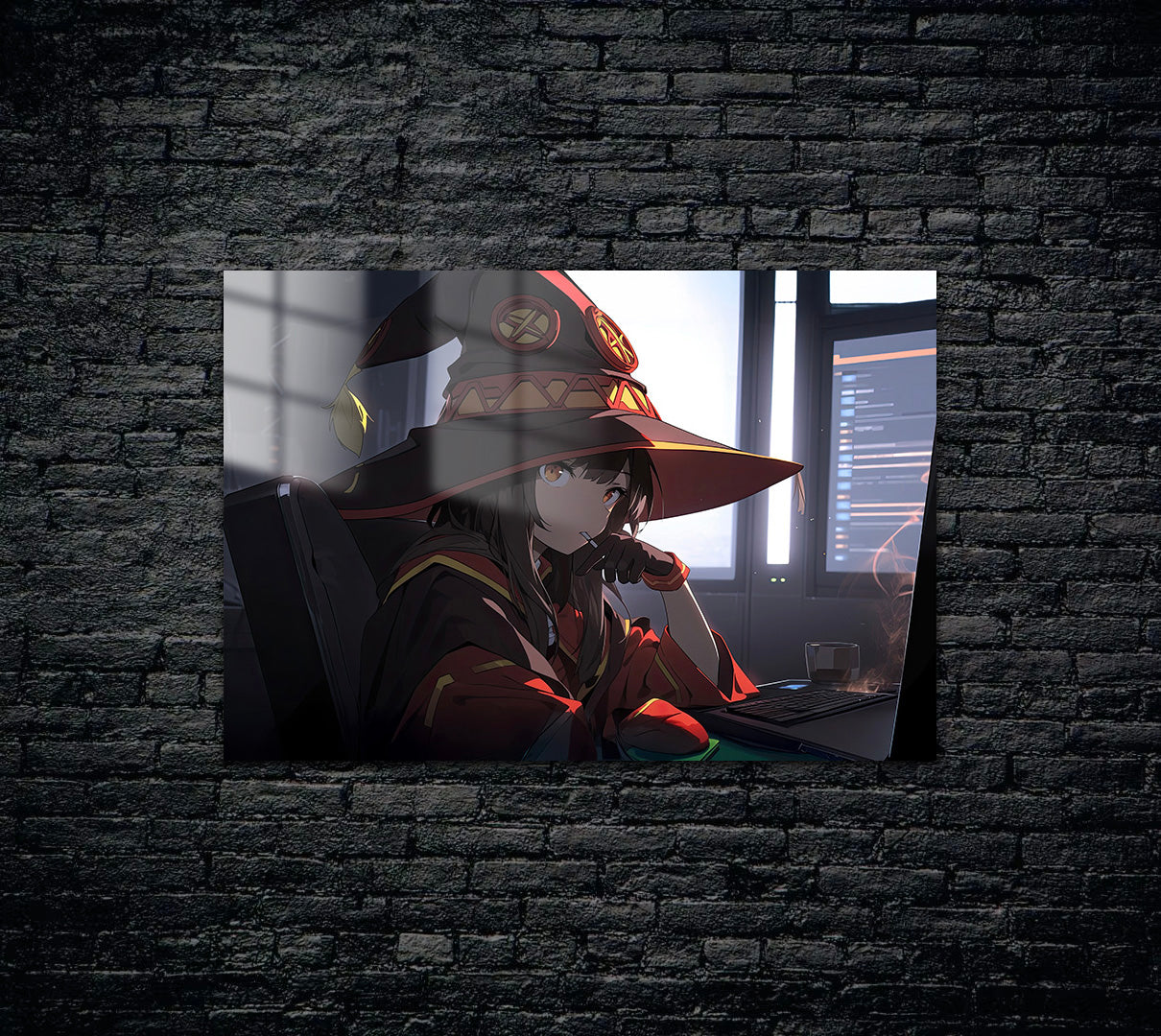 KonoSuba Megumin Metal Poster 485