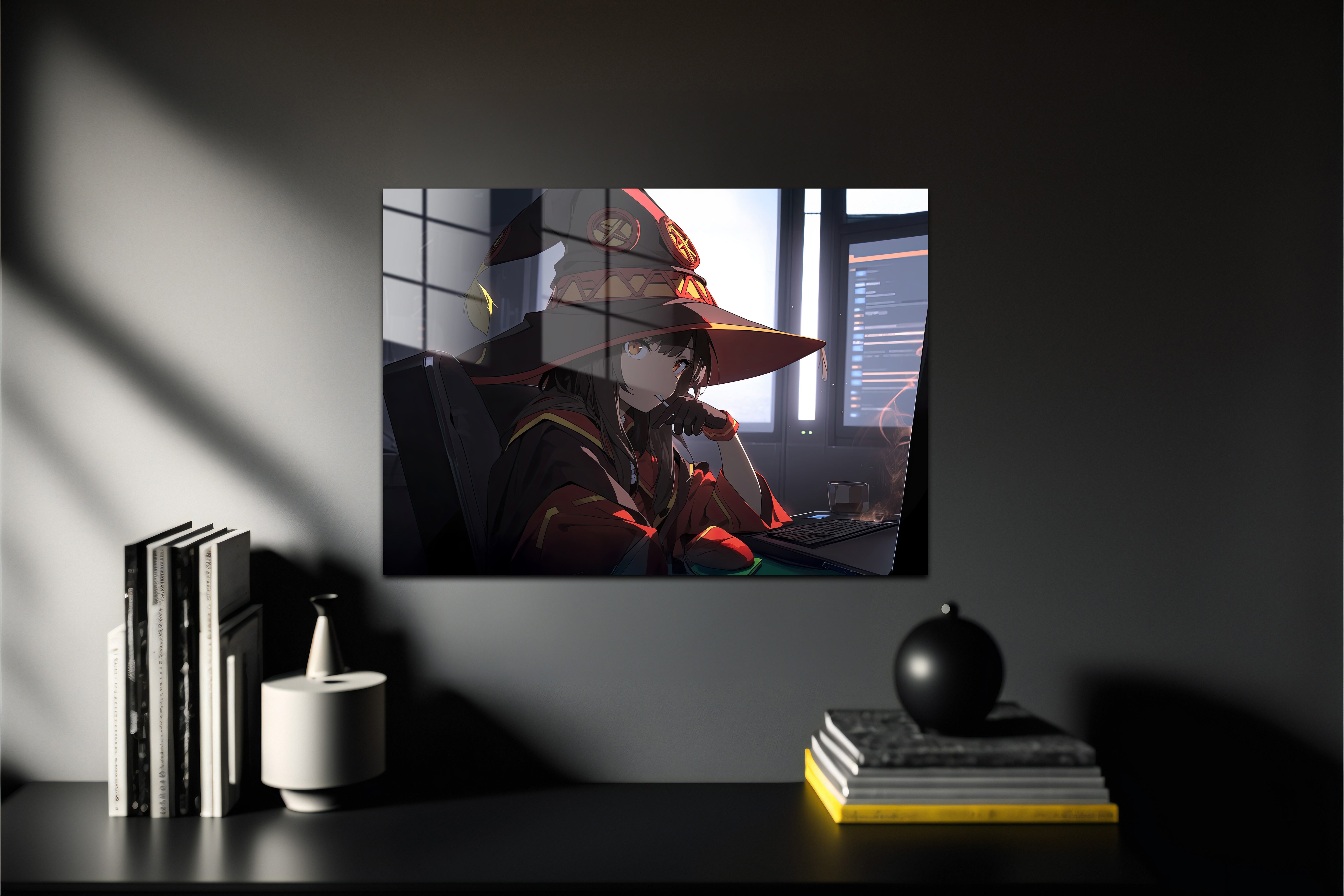 KonoSuba Megumin Metal Poster 485