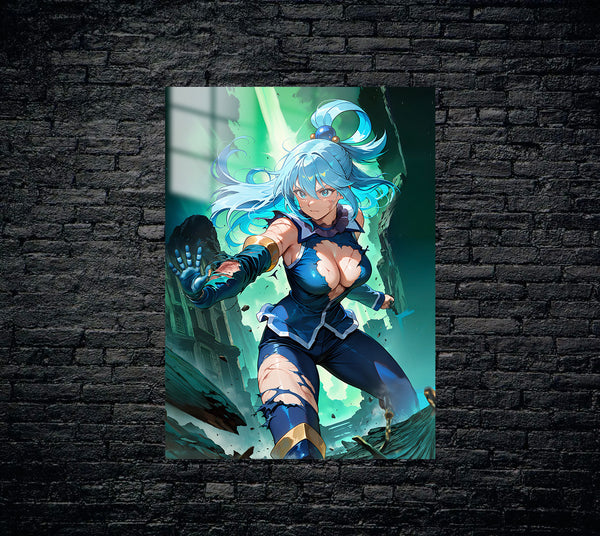KonoSuba Aqua Metal Poster 486