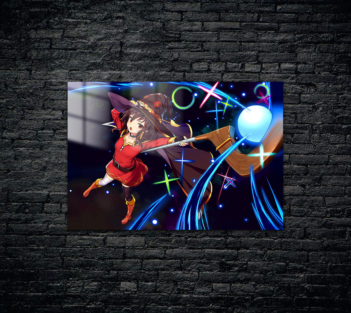 KonoSuba Megumin Metal Poster 487