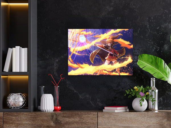 KonoSuba Megumin Metal Poster 488