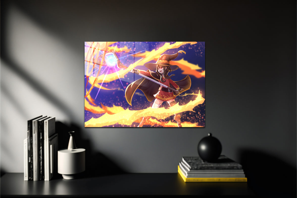 KonoSuba Megumin Metal Poster 488