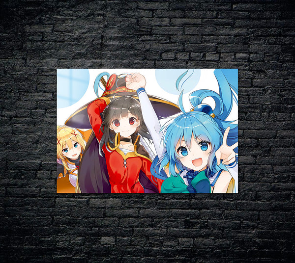 KonoSuba Metal Poster 489