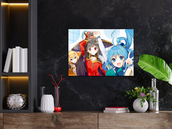 KonoSuba Metal Poster 489