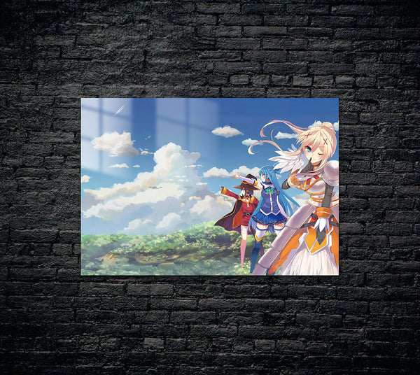 KonoSuba Metal Poster 490