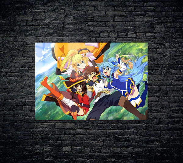 KonoSuba Metal Poster 492