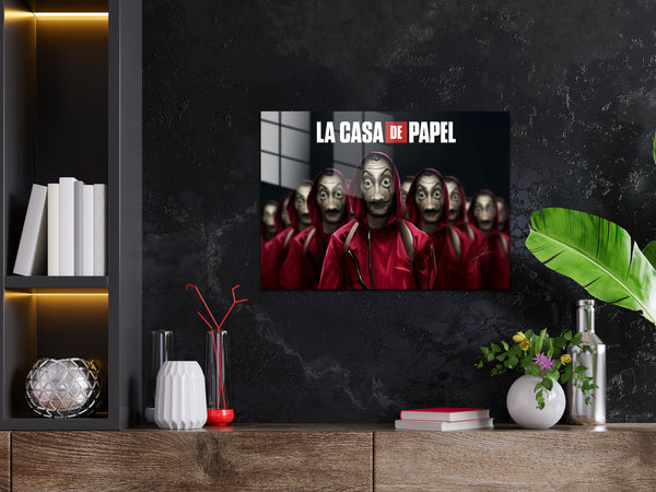 La Casa De Papel Metal Poster 1022