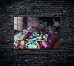 Arcane Jinx League of Legends LOL Metal Poster 494