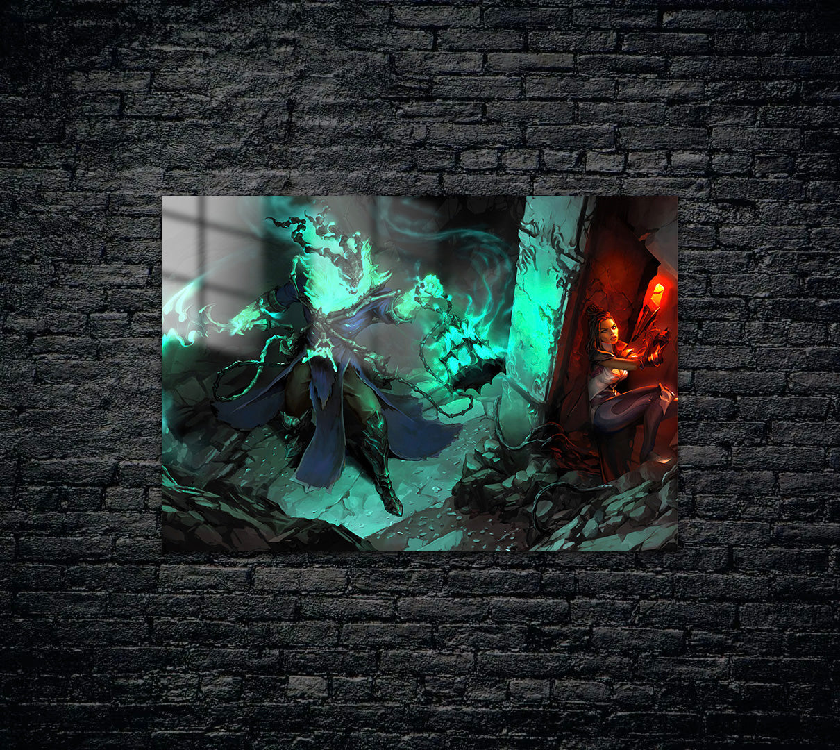 League of Legends LOL Thresh Metal Poster 495