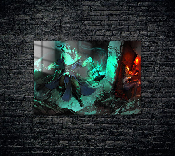 League of Legends LOL Thresh Metal Poster 495