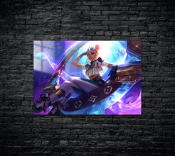 League of Legends LOL Qiyana Metal Poster 499