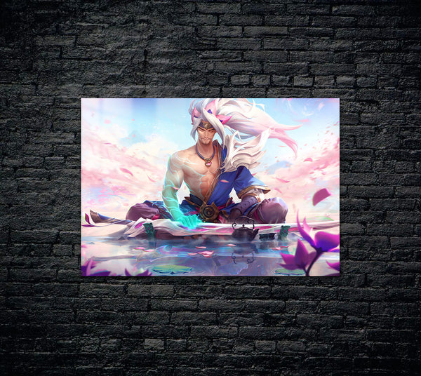 League of Legends LOL Yasuo Metal Poster 501