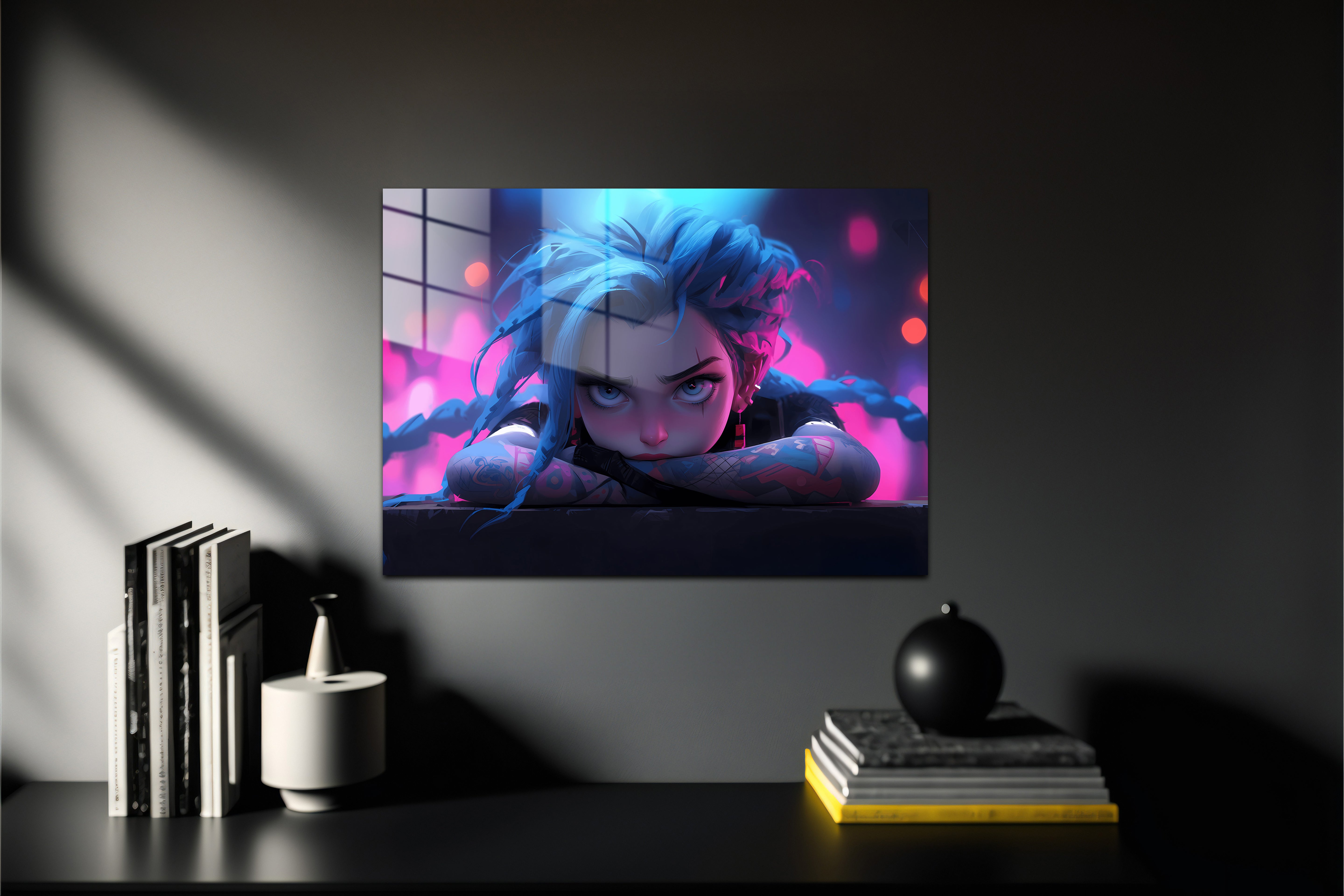 Arcane Jinx League of Legends LOL Metal Poster 502