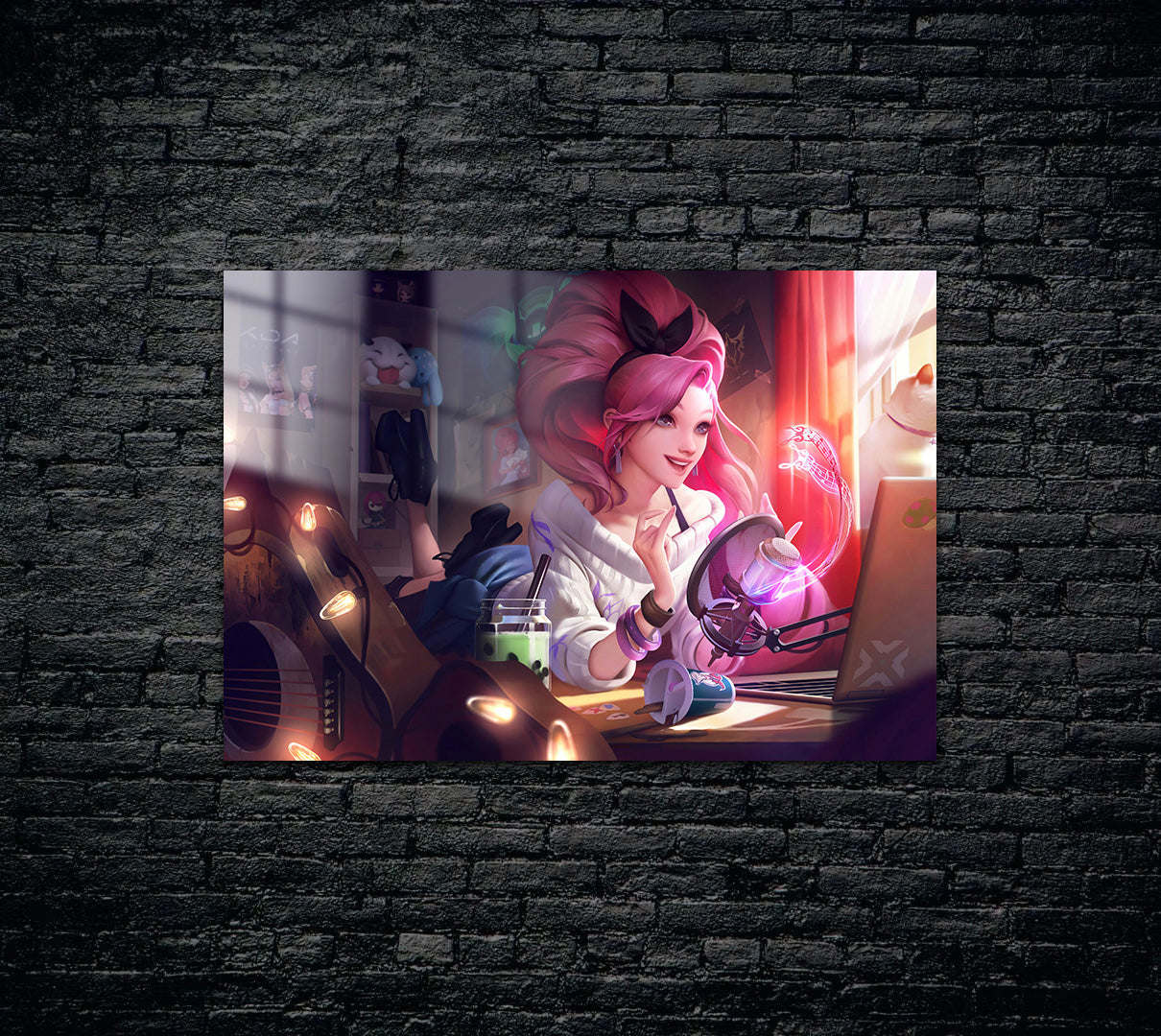 League of Legends LOL Seraphine Metal Poster 503