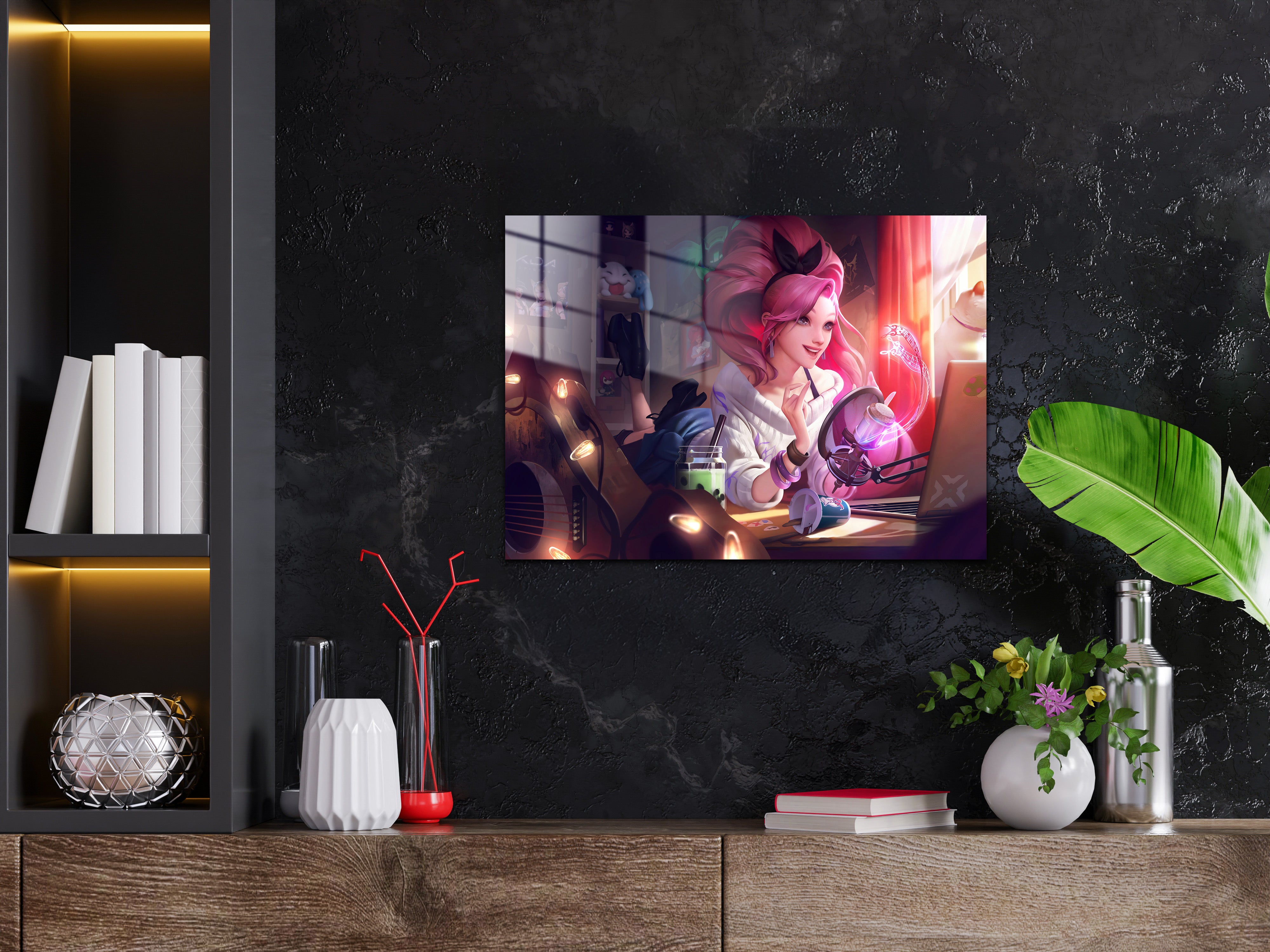 League of Legends LOL Seraphine Metal Poster 503