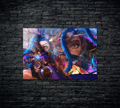 Arcane Jinx League of Legends LOL Metal Poster 505