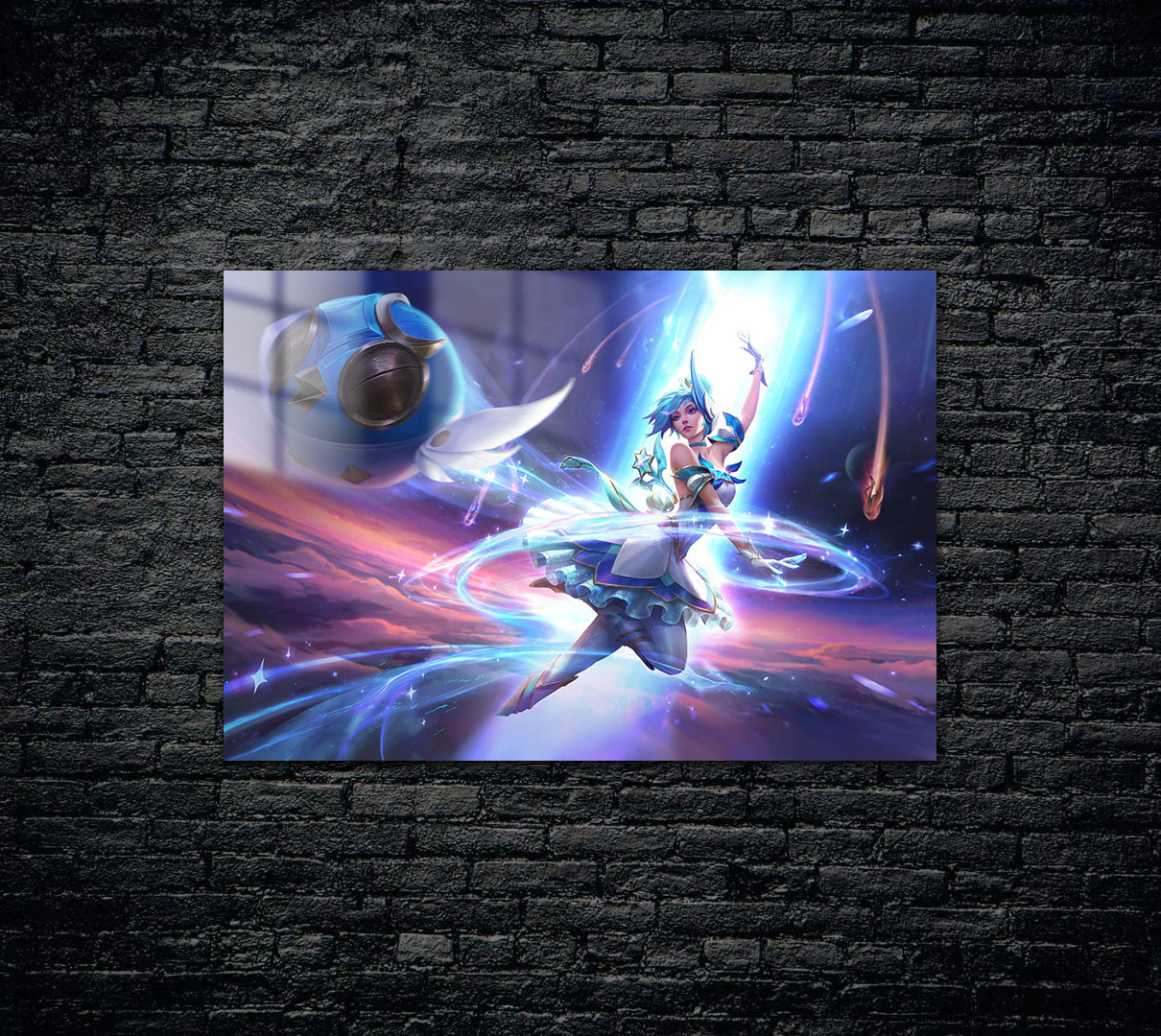 League of Legends LOL Orianna Metal Poster 508