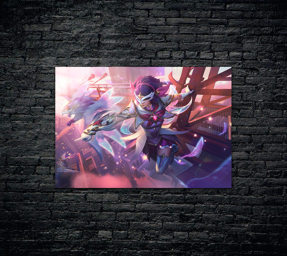 League of Legends LOL Quinn Metal Poster 509