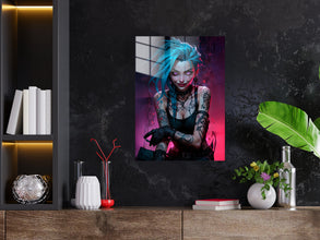 Arcane Jinx League of Legends LOL Metal Poster 511