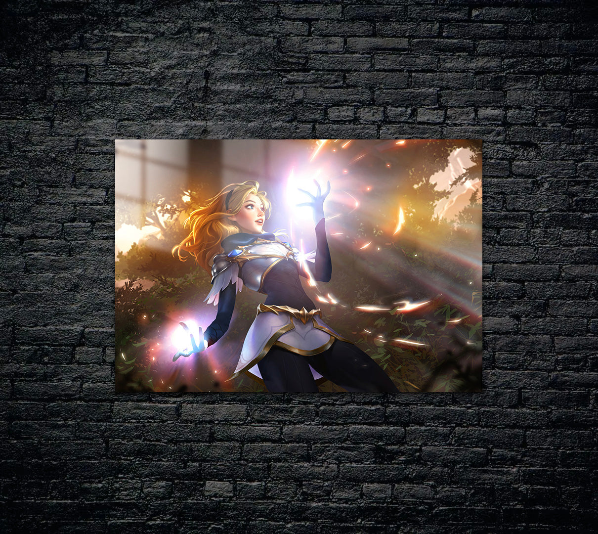 League of Legends LOL Lux Metal Poster 513