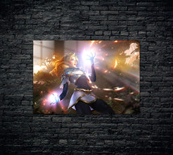League of Legends LOL Lux Metal Poster 513