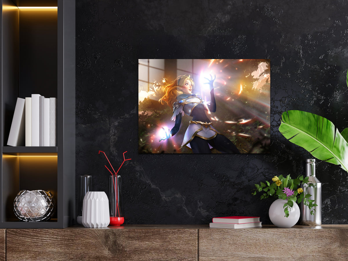 League of Legends LOL Lux Metal Poster 513