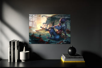 League of Legends LOL Yasuo Metal Poster 514