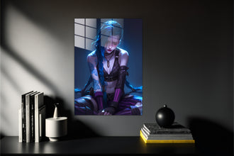 Arcane Jinx League of Legends LOL Metal Poster 516