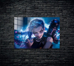 Arcane Jinx League of Legends LOL Metal Poster 517