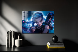 Arcane Jinx League of Legends LOL Metal Poster 517