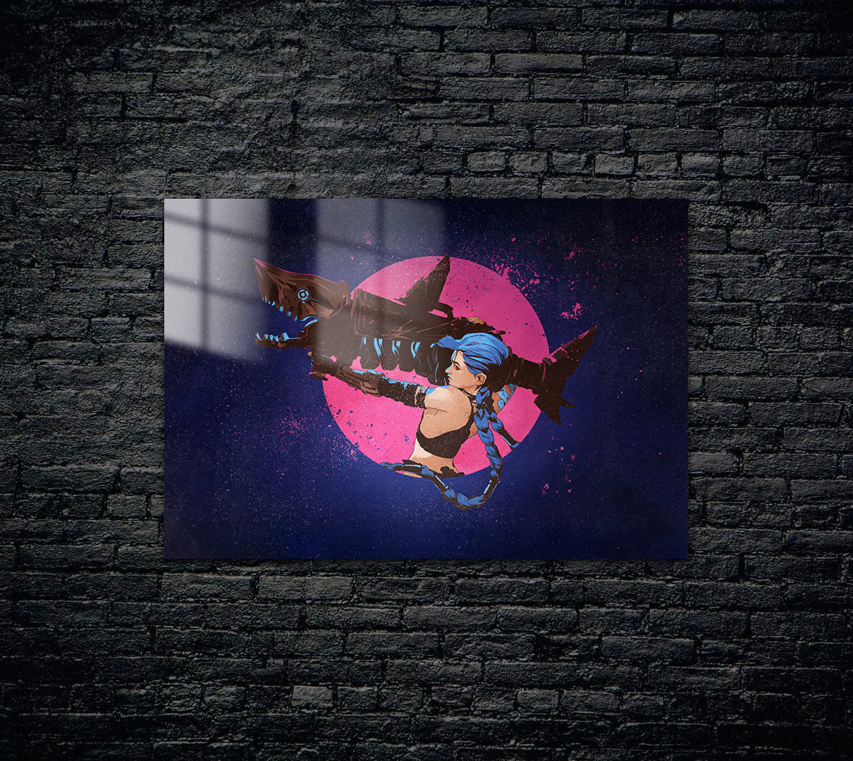 Arcane Jinx League of Legends LOL Metal Poster 518