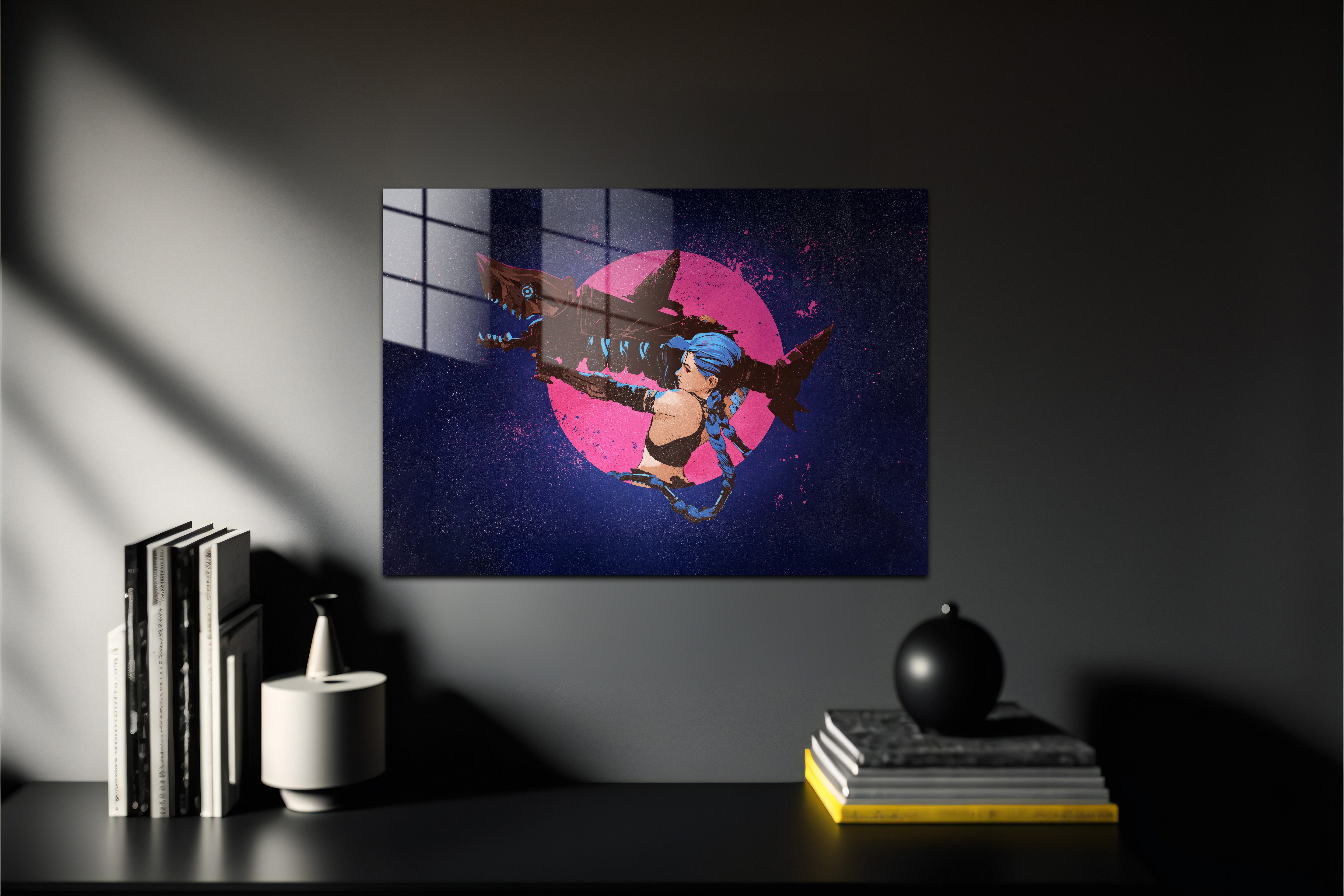 Arcane Jinx League of Legends LOL Metal Poster 518