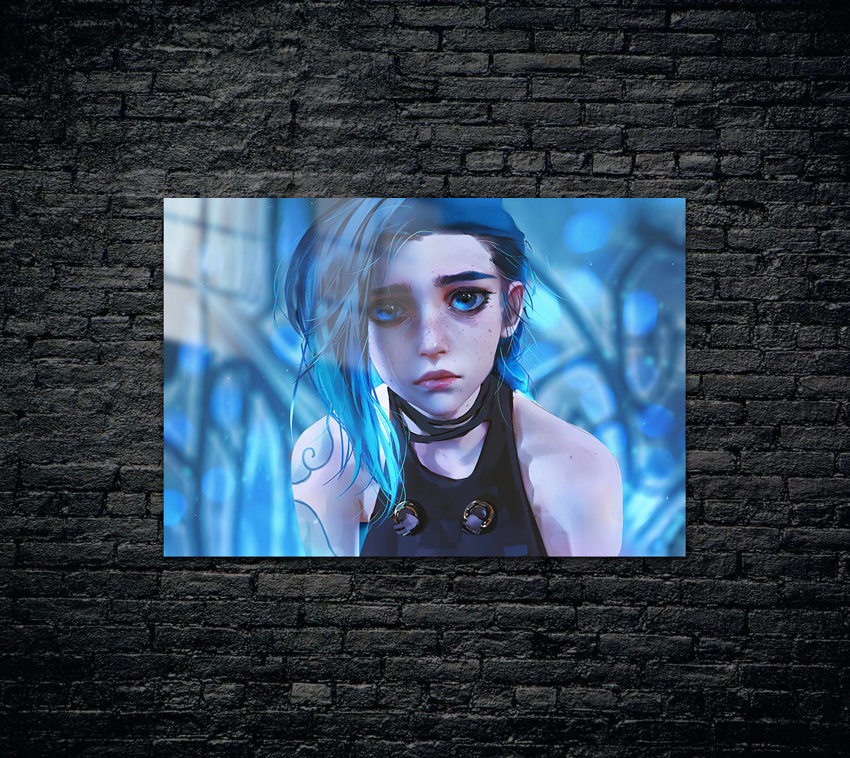 Arcane Jinx League of Legends LOL Metal Poster 521