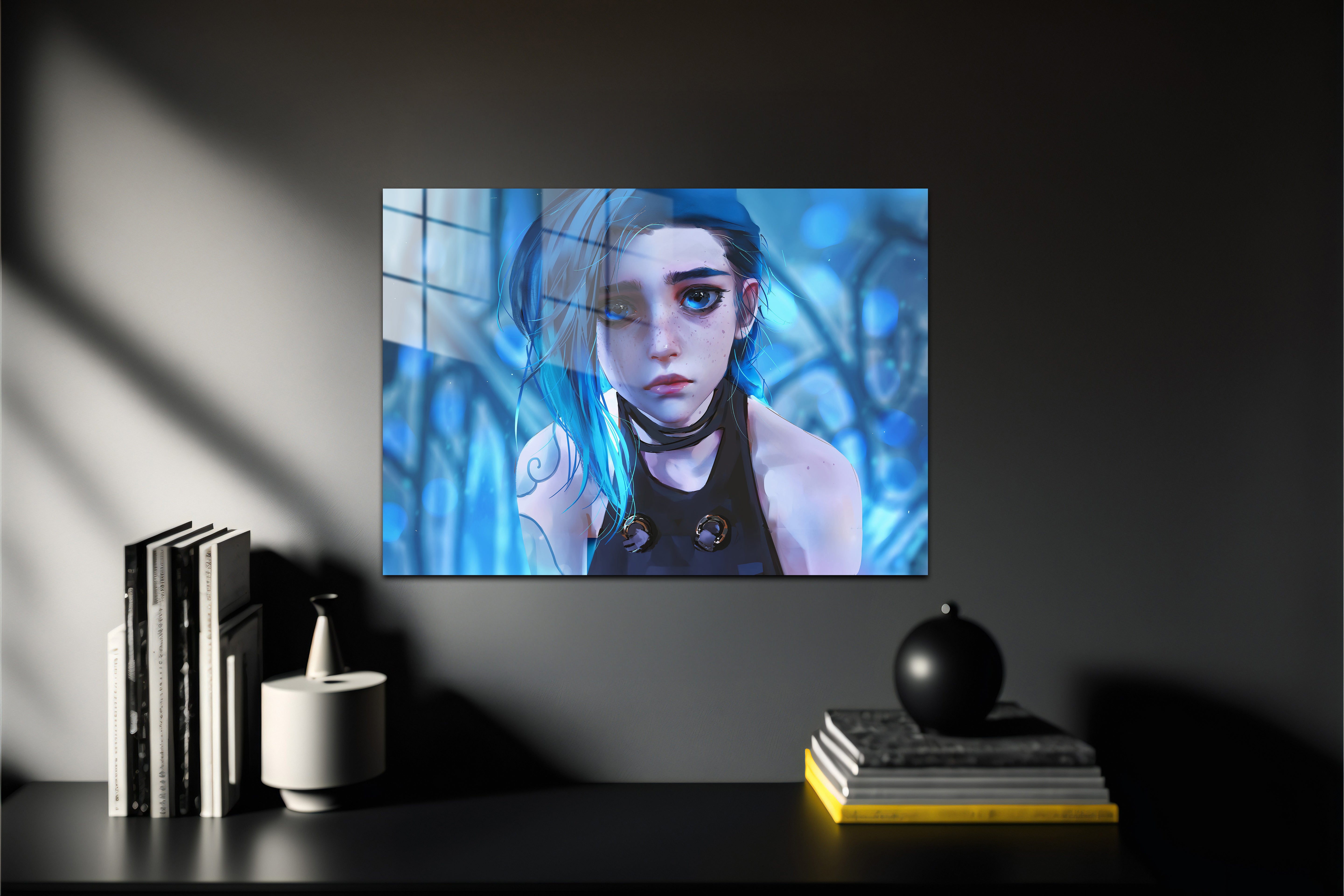 Arcane Jinx League of Legends LOL Metal Poster 521