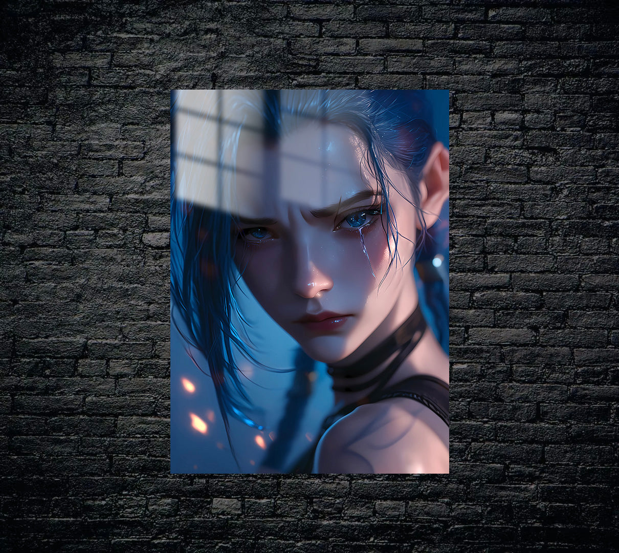 Arcane Jinx League of Legends LOL Metal Poster 524