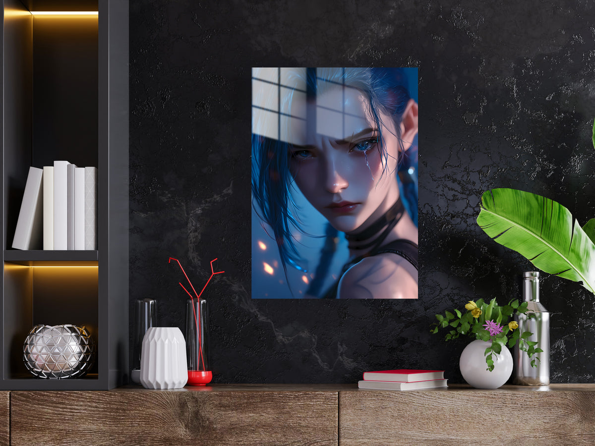 Arcane Jinx League of Legends LOL Metal Poster 524