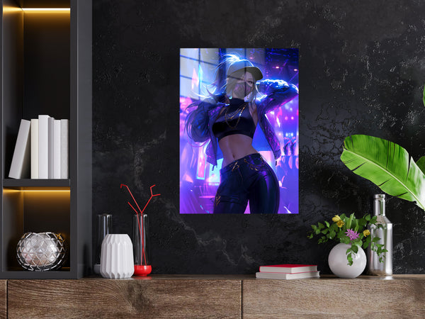 League of Legends LOL Akali Metal Poster 527