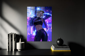 League of Legends LOL Akali Metal Poster 527