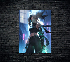 League of Legends LOL Akali Metal Poster 528